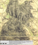 Mapa okolí Kníniček 1836 - 1838