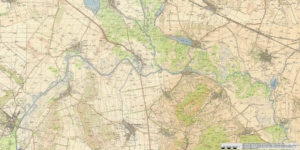 Mapa Nove Mlyny 1954 - 1955